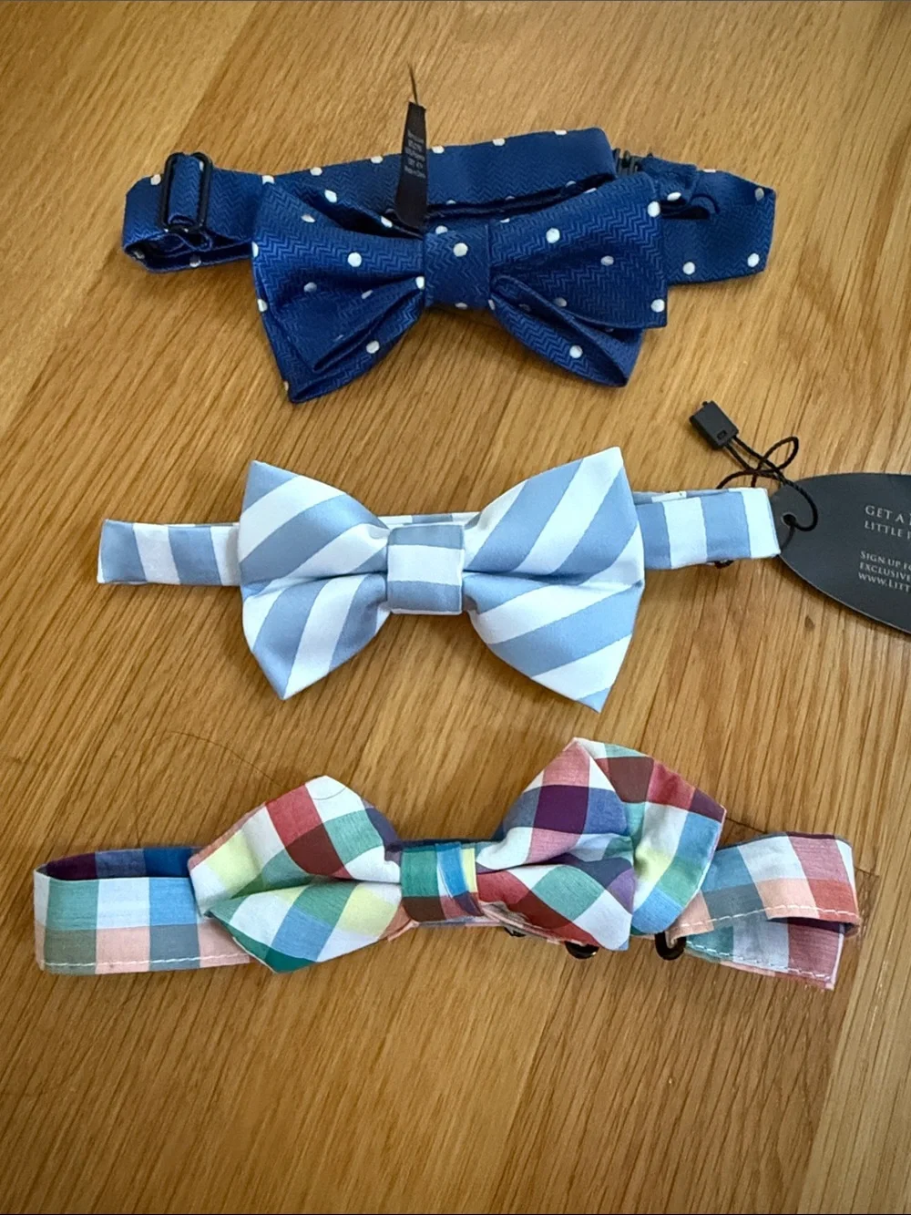 Kids Set of 3 Bow Ties